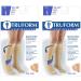 Truform X-Large Short Length Compression Stockings 20-30 mmHg Black - Pack of 2 | International Shipping Available - Buy Online on GoSupps.com