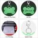 Personalized Glow in The Dark Dog Tag - Luminous Pet ID Tag for Night Safety - Anti-Lost Bone Shaped Pet Nameplate - Buy Online on GoSupps.com