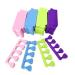 12-Piece Toe Separators for Women Toe Spacers for Women Yoga Toes Nail Art Supplies Spa Party Supplies for Girls Pedicure Tools