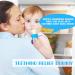 Wendergo Baby Fruit Feeder Pacifier Set - Silicone Food Feeder for Teething, Infants, and Toddlers - 3 Sizes Teething Toy in Appetite-Stimulating Colors - Buy Online on GoSupps.com