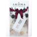 Aroma Naturals Wish Holiday Square Glass Soy Candle - Peppermint & Vanilla 6.8 oz | Eco-Friendly Gift for Any Occasion - Buy Online on GoSupps.com