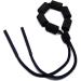 SAMSFX 2PCS Floating Eyeglasses Strap with Foam Adjustable Sports Sunglass/Eyeglass/Glasses Chain Retainer Neck Cord for Swimming Water Rafting Drift Outdoor Fishing Boating  Black - Buy Online on GoSupps.com