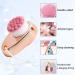 Beomeen 2 in 1 Facial Cleansing Exfoliating Brush - Ultra Fine Soft Bristles for Pore Deep Cleansing - Double Side Face Wash Scrub Brush - Gold - Buy Online on GoSupps.com