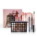 FantasyDay All-in-one Makeup Set Gift Surprise | Full Makeup Kit for Women Multipurpose Essential Starter Bundle Include Eyeshadow Palette Lipstick Blush Concealer Face Powder Eyeliner Mascara Brush Niceface004