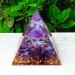 Ycingcheng 6cm Pyramid Orgon Crystal Energy Tower for Healing, Chakra Balance, and Immune System Boost - Buy Online on GoSupps.com