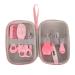 Baby Healthcare and Grooming Kit for Newborn Kids Nose Cleaner Nail Clippers Scissors Toothbrush Comb Infants Grooming Kit