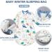 Organic Cotton Baby Sleeping Bag Long Sleeves 3.5Tog | 24-28in/3-6 Months - Buy Online on GoSupps.com