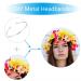 Metal Headbands for Women - DIY Craft Thin Steel Wire Frame Hairband Head Bands - Christmas Gift - Mixed Color - Buy Online on GoSupps.com
