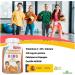 Gummies Vitamins Kids | Vitamin C + D + Calcium | Strengthens Immunity and Growth | Natural Defenses | Peaceful Sleep | Healthy Bone and Teeth | Delicious Orange Taste | Natural Multivitamins - Buy Online on GoSupps.com