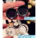 Fashion Contact Lens Case 2 Pack - Cute Crown Black White Portable Box with Mirror - Buy Online on GoSupps.com