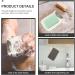 AUTSUPPL 6pcs Black Linen Soap Soap Net Soap Saver Pouches Face Cleaning Net Flax - Buy Online on GoSupps.com