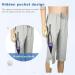 Unisex Daily Wear Care Underwear Shorts for Ostomy & Urinate Drainage - Comfortable Gray Pants - Buy Online on GoSupps.com