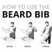 BEARD KING - The Official Beard Bib - Hair Clippings Catcher & Grooming Cape Apron - As Seen on Shark Tank - Black (Lite Version) Lite Black - Buy Online on GoSupps.com