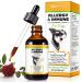 Allergy Relief Drops for Dogs Immune Support Supplement Dog Supplement Dog Allergy Relief with Vitamin C Vitamins Support Healthy Skin-60ml