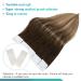 Fshine Tape In Extensions - Real Hair Balayage Brown 35cm | Dark Brown & Caramel Blonde Skin Weft Hair Extensions #4/24/4 & #4/27/4 | 50g - Buy Online on GoSupps.com