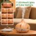 500ml Aroma Diffuser for Essential Oils - Aromatherapy Diffuser with 7 LED Lights 2 Fog Modes 4 Timers & Ultra-Quiet Operation - Automatic Waterless Shut-Off - Perfect for Relaxation - Buy Online on GoSupps.com