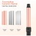 LXMTOU 3 in 1 Tapered Curling Wand Set - 1/2-1 1/4 Inch Ceramic Barrel - Rose Pink - Buy Online on GoSupps.com