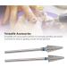 Cone Shape Nail Drill Bit Multifunctional Tungsten Cuticle Clean Conical Nail Drill Bit 151 154 Professional for Electric Drill File - Buy Online on GoSupps.com