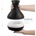 400ml Smart WiFi Ultrasonic Diffuser & Humidifier with Alexa & Google Home Control - Dark Brown - Buy Online on GoSupps.com