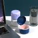 Denture Bath Case with Strainer Basket - False Teeth Storage Cup for Soaking and Cleaning - Blue - Buy Online on GoSupps.com