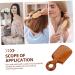 Buy Bcoath Riddone Degradation Ridge Scalp Massage Comb - Wooden Wide Tooth Comb for Curly Hair - Portable Hair Pimple Comb - 12.50x6.00cm - Ships Internationally - Buy Online on GoSupps.com