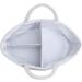 Mila Millie Baby Large Cotton Rope Diaper Caddy - Nursery Organizer Storage Bin - Portable Eco-Friendly Bag - Natural Cotton - White & Beige - Buy Online on GoSupps.com