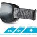 Wildhorn Cristo OTG Ski & Snowboard Goggles - US Ski Team Official Supplier - 100% UV Protection - Stealth Jet Black for Men, Women, & Youth - Buy Online on GoSupps.com