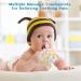 Eoopoon Baby Teether Toy for Babies 3 Months+ | Silicone Teething Rattle Toy for Sore Gums | Chew & Suck Needs | BPA Free | Navajo White - Buy Online on GoSupps.com