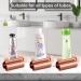 UDQYQ Stainless Steel Toothpaste Squeezer - 3-Pack Tubes Queys Tubin Press for Maximum Squeeze Coral Color | International Shipping Available - Buy Online on GoSupps.com