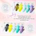 BISHENGYF Pearl White Chrome Nail Powder 2 PCS - Mermaid Aurora Glazed Donut Holographic Mirror Chrome Powders for Gel Nails - Nail Glitter 04-Pearl - Buy Online on GoSupps.com