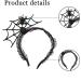 Halloween Headband Halloween Black Spider Hair Hoop for Kids Women Girls Halloween Party Headpiece Spider Web Head Boppers Spider Hair Accessories Halloween Headwear Halloween Costume Accessories - Buy Online on GoSupps.com