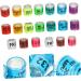 FRCOLOR 400 Pcs Pigeon Foot Ring Pets Racing Pigeon Ankle Bands Poultry Distinguish Marker Pigeon Racing 1.1x0.8cmx4pcs Random Colorx4pcs - Buy Online on GoSupps.com