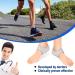 PORON Heel Cups for Plantar Fasciitis Relief - Made in USA | Heel Sleeves for Heel Spurs, Soreness & Bruising | Gray, Size W 11.5-15 / M 9-13 - Buy Online on GoSupps.com