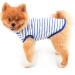 Buy Paidful British Little Dog Shirt - Soft Cotton Striped Pet T-Shirt for Boys Summer Tank Tops for Chihuahua & Yorkie - Breathable XXL (Back Length: 40cm Bust: 52cm) - International Shipping Available - Buy Online on GoSupps.com