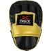 Rex Kidz Boxing Focus Pads - Junior Hook and Jab Target Mitts for Kids in Black/Gold - Buy Online on GoSupps.com