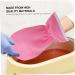 Housoutil 4 Pi ces Prot ge-mains De Cire De Paraffine Pour Spa Et Accessoire De Cire Chaude Pour Soins Paraffine 30x16cm rose - Buy Online on GoSupps.com