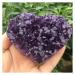 Natural Crystal Rough Natural Uruguay Amethyst geode Heart Quartz Crystal Cluster Heart Shape Healing Stones Wedding Gift