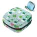 Cactus cactus green plants sanitary napkins storage bag menstruation pad bag pocket portable menstrual cup pocket with zipper for teenagers girls women women
