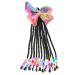 CORHAD Ponytail Beads and Dreadlocks Women Braided Hair Extensions Braiding Hair Braids Hair Extension Bowknot Beaded Ponytail Hair Extensions Ponytail Synthetic Hairpiece Braided Wig 29.00X16.00X5.00CM As Shown 03