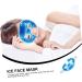Ipetboom Pvc Shading Ice Sleep Eye Cooling Eye Patch For Sleeping Cooling Eye Pads Cold Hot Compress Eye Shades for Sleep Facial Ice Valid Bead Gel To Sleep 20x10.5x0.8cm Blue - Buy Online on GoSupps.com