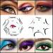 6 in 1 Eyeliner Stencils for Perfect Winged Eye Makeup - Cat Eyeliner & Eyeshadow Stencils Included - Buy Online on GoSupps.com