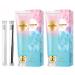 Body Accel Toothpaste Body Accel Niacinamide Whitening Toothpaste Dazzling White Toothpaste Remove Stain and Whitening (2 Pcs)