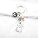Ensianth Dog Keychain - Perfect Gifts for Dog Lovers | Puppy Paw Print Keyring for Dog Owners | Bichon Fris Accessories - Buy Online on GoSupps.com