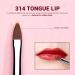 Jessup Lip Brush Set Professional Lip Makeup Brushes for Streak-Free Application | 5 Premium Synthetic Brushes for Contouring & Defining Lips - Buy Online on GoSupps.com