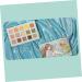 FOYTOKI 1pc 15 Makeup Accessories Cosmetic Pallet Compact Female Green - Buy Online on GoSupps.com