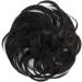 CAISHA by PRETTYSHOP Updo Scrunchie Slightly Wavy Dark Brown Mix - Synthetic Fiber Hairpiece (#1H32a G33B) - Buy Online on GoSupps.com