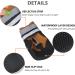 Reestboo Dog Shoes - Non-Slip Paw Protection Boots for Medium Dogs - Reflective Straps & Velcro - Outdoor Snow Shoes (Brown) - 4-Pack - Buy Online on GoSupps.com