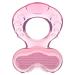Nuby Teethe Eez Soothing Teether 3+ Months Pink 2 Piece Set