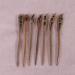 Beaupretty 7-Piece Japanese Wood Hair Clips | Handmade Ebony Hair Sticks | Natural Carved Hair Jewelry - Buy Online on GoSupps.com