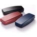 FEFI Large Hardcase Glasses Case - Silk Look Size L Black/Red | Premium Eyewear Storage - International Shipping Available - Buy Online on GoSupps.com